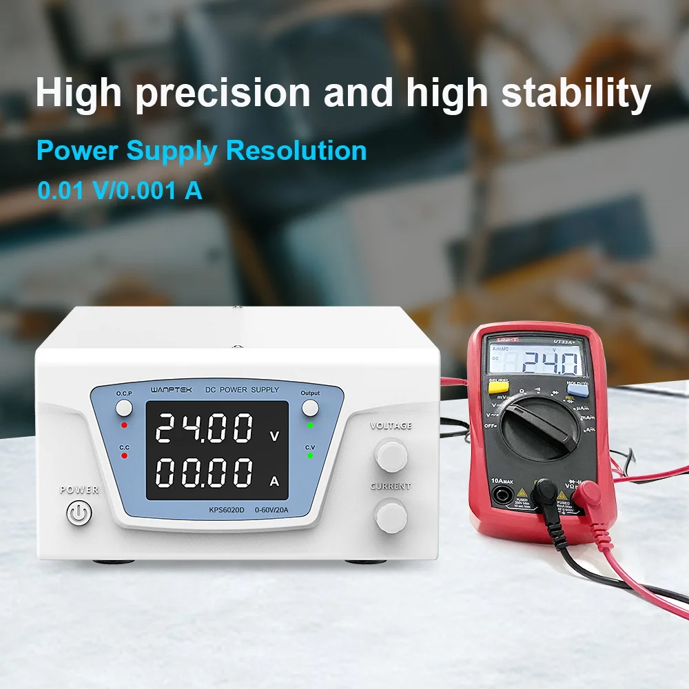 Wanptek RS485/RS232 Lab Progra - Programmable Dc Power Supply 60V 10A ulasan dan harga